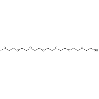 2,5,8,11,14,17,20-七氧二十碳烷-22-硫醇,m-PEG7-thiol