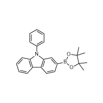 9-苯基-2-(4,4,5,5-四甲基-1,3,2-二氧杂硼杂环戊烷-2-基)-9H-咔唑,9-Phenyl-2-(4,4,5,5-tetramethyl-1,3,2-dioxaborolan-2-yl)-9H-carbazole