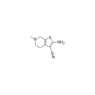 2-氨基-6-甲基-4,5,6,7-四氢噻吩并[2,3-c]吡啶-3-甲腈,2-Amino-6-methyl-4,5,6,7-tetrahydrothieno[2,3-c]pyridine-3-carbonitrile