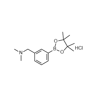 n,n-二甲基-1-(3-(4,4,5,5-四甲基-1,3,2-二氧硼杂环戊烷-2-基)苯)m乙烷胺盐酸盐,n,n-Dimethyl-1-(3-(4,4,5,5-tetramethyl-1,3,2-dioxaborolan-2-yl)phenyl)methanamine hydrochloride