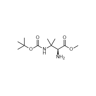 (S)-2-氨基-3-((叔丁氧基羰基)氨基)-3-甲基丁酸甲酯,Methyl (S)-2-amino-3-((tert-butoxycarbonyl)amino)-3-methylbutanoate