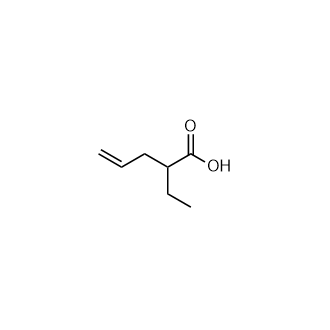 2-乙基戊-4-烯酸,2-Ethylpent-4-enoic acid