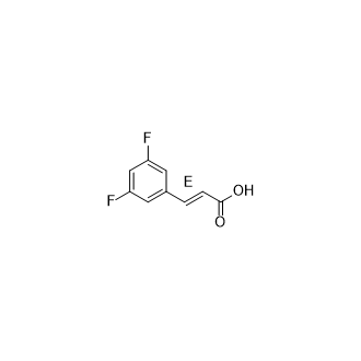 反式-3,5-二氟肉桂酸,(E)-3-(3,5-Difluorophenyl)acrylic acid