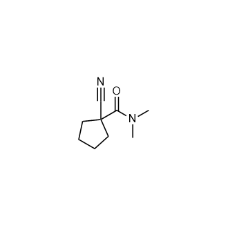 1-氰基-N,N-二甲基环戊烷-1-甲酰胺,1-Cyano-N,N-dimethylcyclopentane-1-carboxamide
