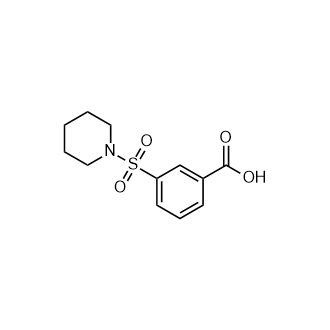 3-(哌啶-1-基磺酰基)苯甲酸,3-(Piperidin-1-ylsulfonyl)benzoic acid