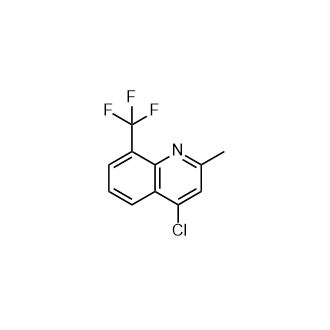 4-氯-2-甲基-8-（三氟甲基）喹啉,4-Chloro-2-methyl-8-(trifluoromethyl)quinoline