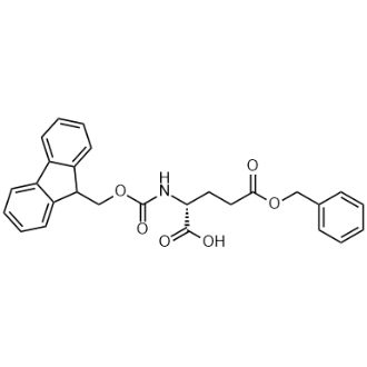 (R)-2-((((9H-芴-9-基)甲氧基)羰基)氨基)-5-(苄氧基)-5-氧代戊酸,(R)-2-((((9H-Fluoren-9-yl)methoxy)carbonyl)amino)-5-(benzyloxy)-5-oxopentanoic acid
