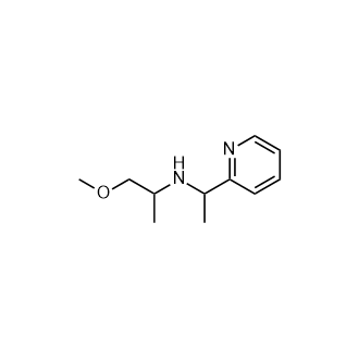 1-甲氧基-N-(1-(吡啶-2-基)乙基)丙-2-胺,1-Methoxy-N-(1-(pyridin-2-yl)ethyl)propan-2-amine
