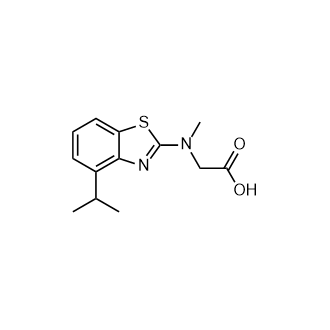 N-(4-異丙基苯并[d]噻唑-2-基)-N-甲基甘氨酸,n-(4-Isopropylbenzo[d]thiazol-2-yl)-N-methylglycine