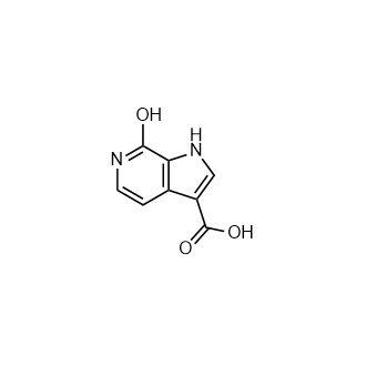 7-羟基-1H-吡咯并[2,3-c]吡啶-3-羧酸,7-Hydroxy-1H-pyrrolo[2,3-c]pyridine-3-carboxylic acid