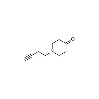 1-(丁-3-炔-1-基)哌啶-4-酮,1-(But-3-yn-1-yl)piperidin-4-one