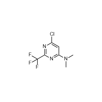 6-氯-N,N-二甲基-2-(三氟甲基)嘧啶-4-胺,6-Chloro-N,N-dimethyl-2-(trifluoromethyl)pyrimidin-4-amine