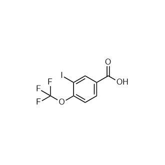 3-碘-4-(三氟甲氧基)苯甲酸,3-Iodo-4-(trifluoromethoxy)benzoic acid