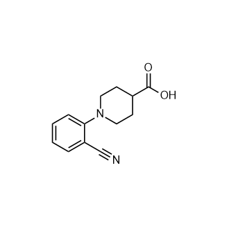 1-(2-氰基苯基)哌啶-4-羧酸,1-(2-Cyanophenyl)piperidine-4-carboxylic acid