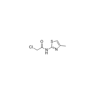 2-氯-N-(4-甲基-噻唑-2-基)-乙酰胺,N-(Chloroacetyl)2-amino-4-methylthiazol