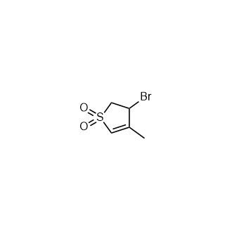 3-溴-4-甲基-2,3-二氢噻吩1,1-二氧化物,3-Bromo-4-methyl-2,3-dihydrothiophene 1,1-dioxide