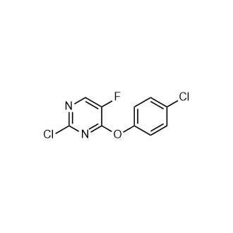 2-氯-4-(4-氯苯氧基)-5-氟嘧啶,2-Chloro-4-(4-chlorophenoxy)-5-fluoropyrimidine