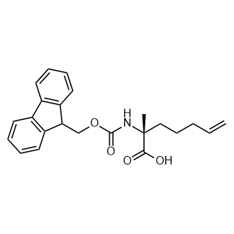 (R)-N-芴甲氧羰基氨基-2-甲基-6-庚烯酸,(R)-2-((((9H-Fluoren-9-yl)methoxy)carbonyl)amino)-2-methylhept-6-enoic acid