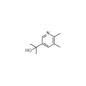 2-(5,6-二甲基吡啶-3-基)丙-2-醇,2-(5,6-Dimethylpyridin-3-yl)propan-2-ol