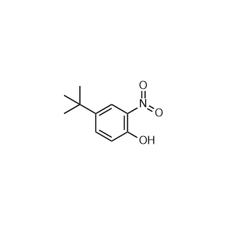 邻硝基对叔丁基苯酚,4-(tert-Butyl)-2-nitrophenol