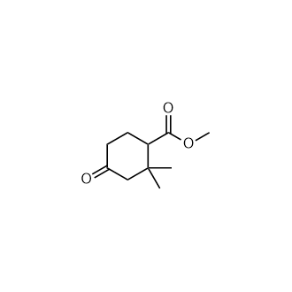 2,2-二甲基-4-氧代环己烷甲酸甲酯,Methyl 2,2-dimethyl-4-oxocyclohexanecarboxylate