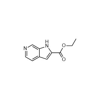 6-氮杂吲哚-2-甲酸乙酯,Ethyl 1H-pyrrolo[2,3-c]pyridine-2-carboxylate