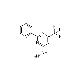 4-肼基-2-(吡啶-2-基)-6-(三氟甲基)嘧啶,4-Hydrazinyl-2-(pyridin-2-yl)-6-(trifluoromethyl)pyrimidine