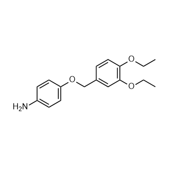 4-((3,4-二乙氧基苄基)氧基)苯胺,4-((3,4-Diethoxybenzyl)oxy)aniline