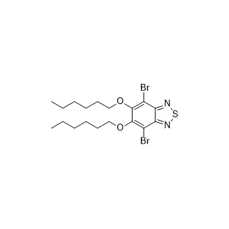 4,7-二溴-5,6-二己氧基-2,1,3-苯并噻二唑,4,7-Dibromo-5,6-dihexoxy-2,1,3-benzothiadiazole