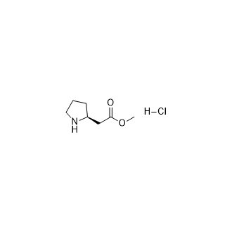 (S)-2-(吡咯烷-2-基)乙酸甲酯盐酸盐,(S)-Methyl 2-(pyrrolidin-2-yl)acetate hydrochloride