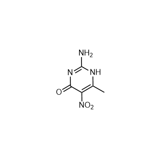 2-氨基-6-甲基-5-硝基-3H-嘧啶-4-酮,2-Amino-6-methyl-5-nitro-3H-pyrimidin-4-one