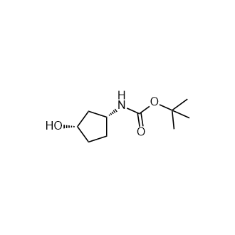 ((1R,3S)-3-羟基环戊基)氨基甲酸叔丁酯,tert-Butyl ((1R,3S)-3-hydroxycyclopentyl)carbamate