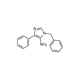 1-苄基-4-苯基-1h-咪唑-5-胺,1-Benzyl-4-phenyl-1h-imidazol-5-amine