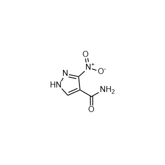 3-硝基-1H-吡唑-4-甲酰胺,3-Nitro-1h-pyrazole-4-carboxamide