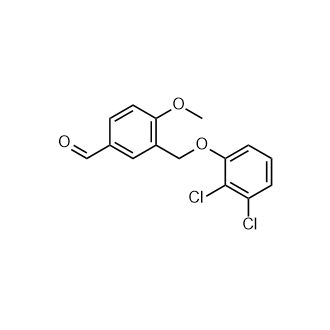 3-[(2,3-二氯苯氧基)甲基]-4-甲氧基苯甲醛,3-[(2,3-dichlorophenoxy)methyl]-4-methoxybenzaldehyde