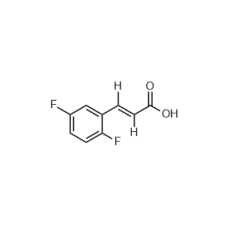 反式-2,5-二氟肉桂酸,(E)-3-(2,5-Difluorophenyl)acrylic acid