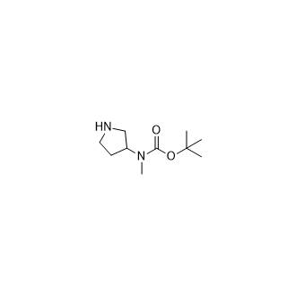 3-(N-叔丁氧羰基-N-甲氨基)吡咯烷,tert-Butyl methyl(pyrrolidin-3-yl)carbamate