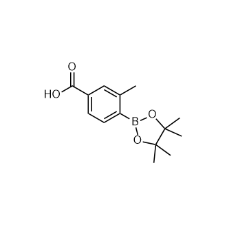 3-甲基-4-(4,4,5,5-四甲基-1,3,2-二噁硼烷-2-基)苯甲酸,3-Methyl-4-(4,4,5,5-tetramethyl-1,3,2-dioxaborolan-2-yl)benzoic acid