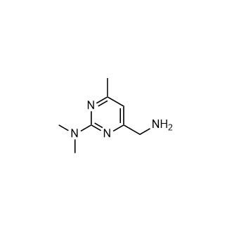 4-(氨基甲基)-n,n,6-三甲基嘧啶-2-胺,4-(Aminomethyl)-n,n,6-trimethylpyrimidin-2-amine