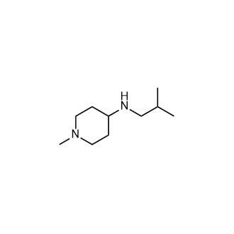 1-甲基-N-(2-甲基丙基)哌啶-4-胺,1-Methyl-N-(2-methylpropyl)piperidin-4-amine