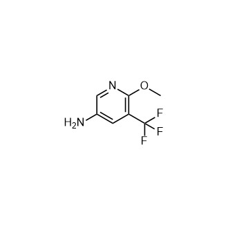 2-甲氧基-3-三氟甲基-5-氨基吡啶,6-Methoxy-5-(trifluoromethyl)pyridin-3-amine