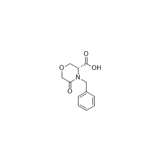 (3R)-4-芐基-5-氧代嗎啉-3-羧酸,(3R)-4-Benzyl-5-oxomorpholine-3-carboxylic acid