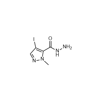 4-碘-1-甲基-1h-吡唑-5-碳酰肼,4-iodo-1-methyl-1h-pyraZole-5-carbohydrazide