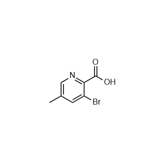 3-溴-5-甲基吡啶-2-羧酸,3-Bromo-5-methylpicolinic acid