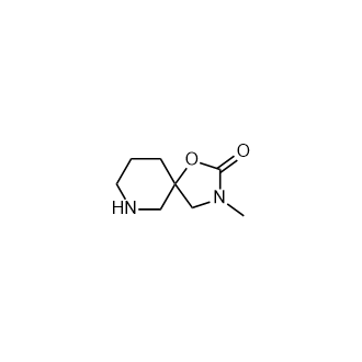 3-甲基-1-氧杂-3,7-二氮杂螺[4.5]癸烷-2-酮,3-Methyl-1-oxa-3,7-diazaspiro[4.5]decan-2-one