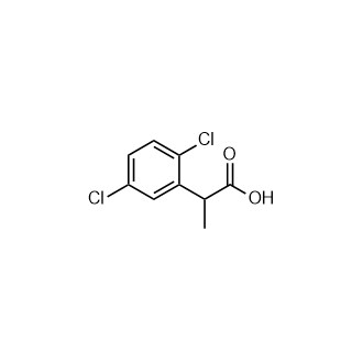 2-(2,5-二氯苯基)丙酸,2-(2,5-Dichlorophenyl)propanoic acid