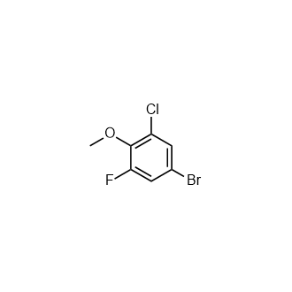 5-溴-1-氯-3-氟-2-甲氧基苯,5-bromo-1-chloro-3-fluoro-2-methoxybenzene