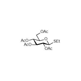 2,3,4,6-四-O-乙酰基-1-硫代-β-D-吡喃葡萄糖苷乙酯,NSC 43886