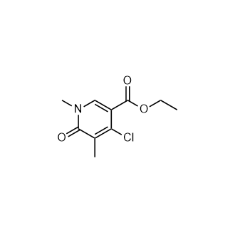 4-氯-1,5-二甲基-6-氧-1,6-二氫-吡啶-3-羧酸乙酯,ethyl 4-chloro-1,5-dimethyl-6-oxo-1,6-dihydropyridine-3-carboxylate