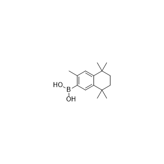 3,5,5,8,8-五甲基-5,6,7,8-四氢萘-2-硼酸,(3,5,5,8,8-Pentamethyl-5,6,7,8-tetrahydronaphthalen-2-yl)boronic acid
